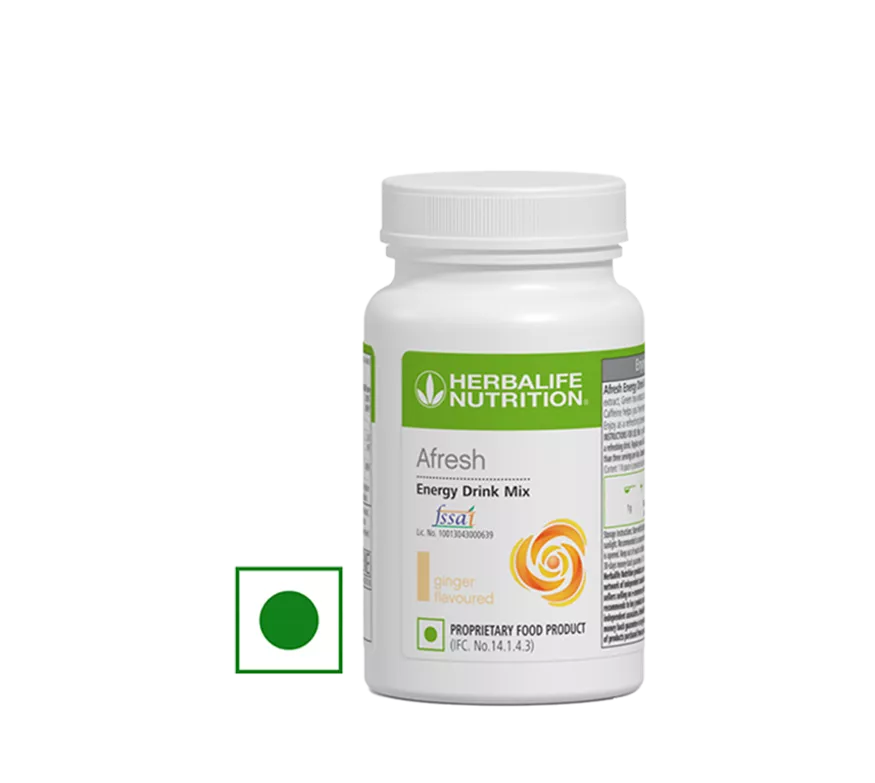 Herbalife Ginger Afresh Energy Drink Mix 50 gms