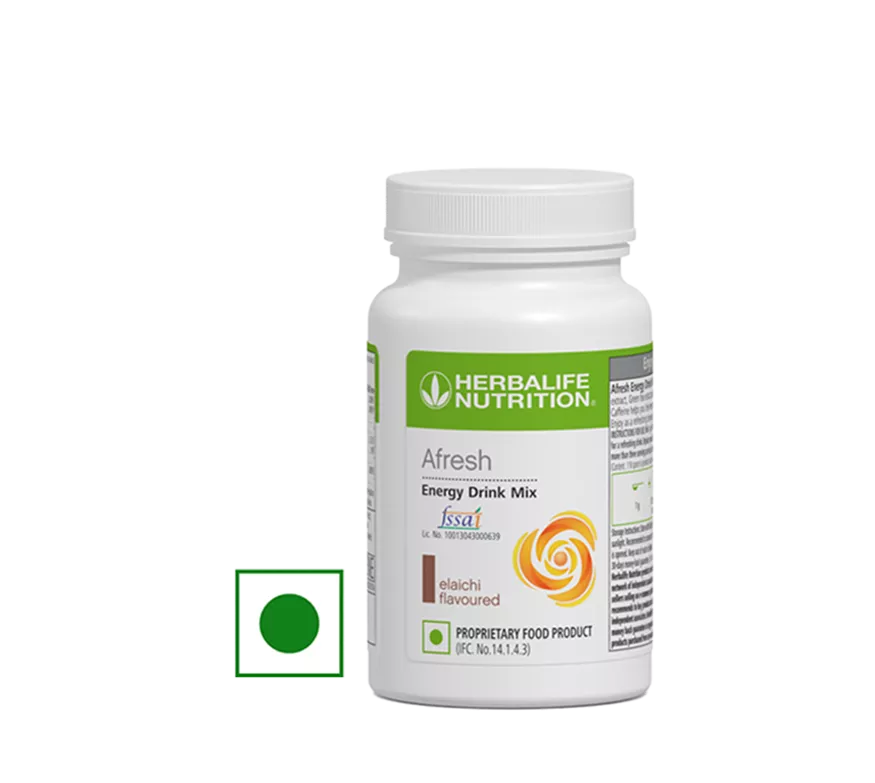 Herbalife Elaichi Afresh Energy Drink Mix 50 gms